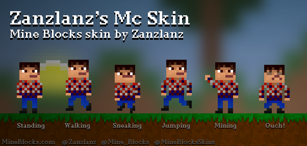 Mine Blocks - Invisible skin by Zanzlanz