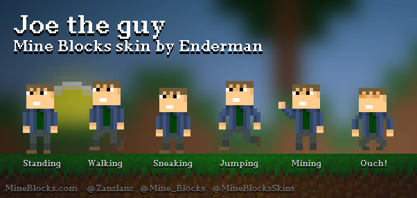 Mine Blocks - Enderman skin by Minecraft.TM