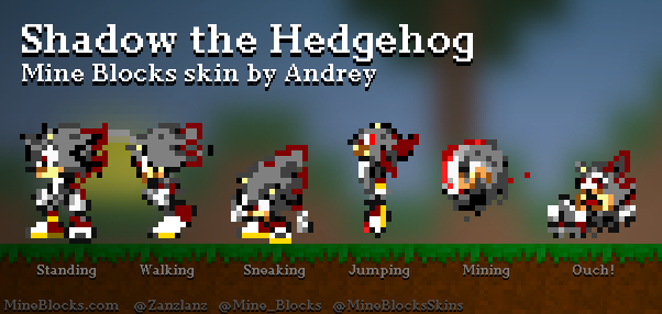 Mine Blocks - Sonic the Hedgehog skin by Ian123asd