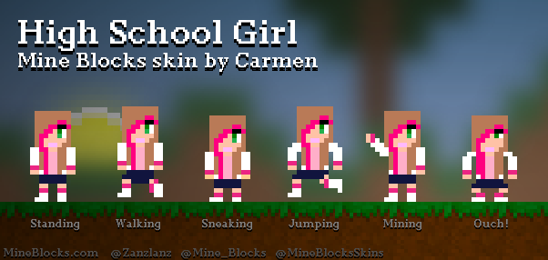 cool high school girl minecraft skin cool high school girl minecraft skin