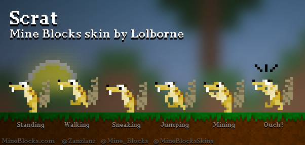 Mine Blocks - Creeper skin by Lolborne