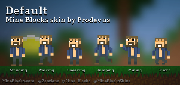 Mine Blocks Skins on X: Sans skin by JeffthekidRS + Javier!    / X