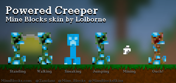 how do i get the creeper head in minecraft minigame lobby