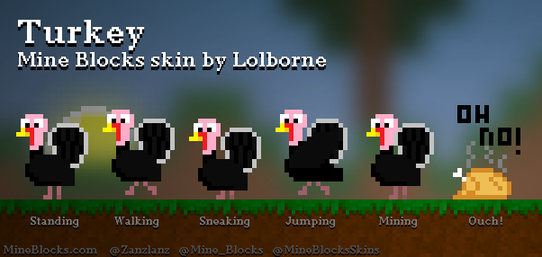 Mini Block Turkey Mine Blocks -