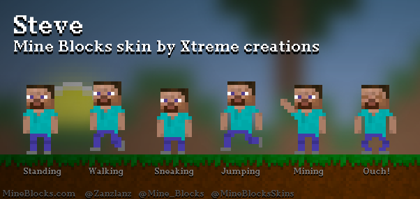 Mine Blocks Skins - Colaboratory