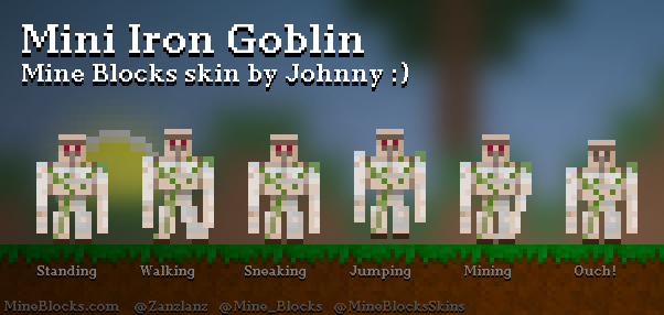 Iron Block Minecraft Skins