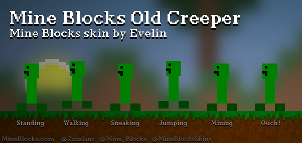 Mine Blocks - Mine Blocks Creeper skin by Evelin