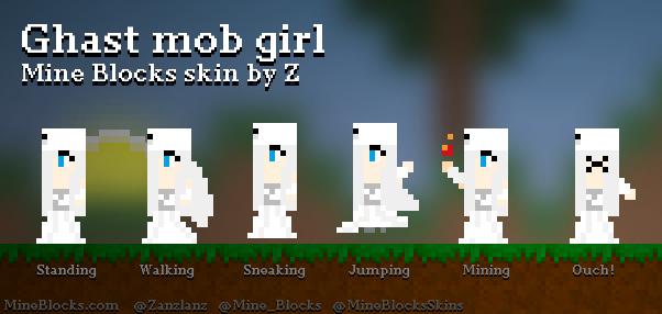 Mine Blocks - Girl 1 skin by Z