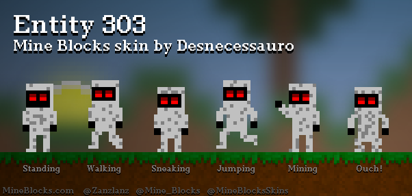 Mine Blocks Entity 303 Skin By Desnecessauro