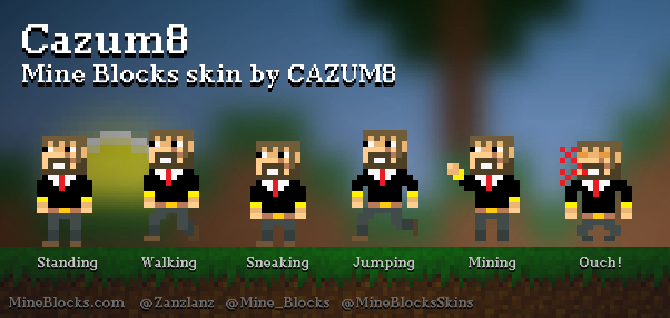 Mine Blocks - Cazum8 skin by Yur1Th0m4z