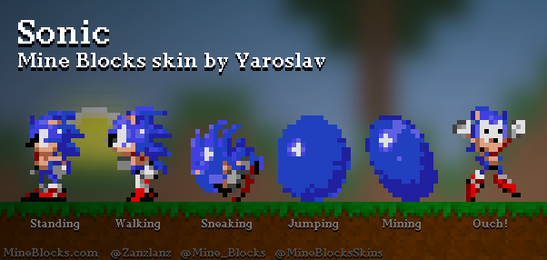 Mine Blocks - Sonic skin by Sonic