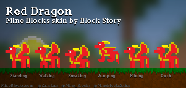 Mine Blocks - Wierd Ender Dragon skin by ChickenMasterLol