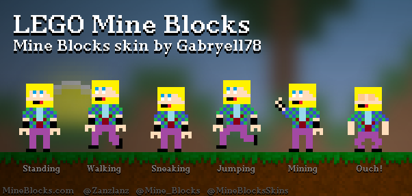 Mine Blocks - Noob Roblox skin by Roblox