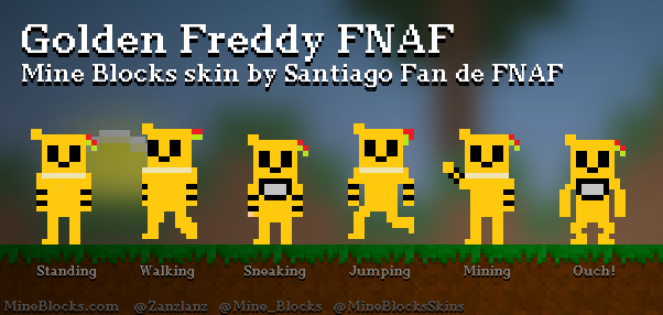 Goldenfreddy Minecraft Skins