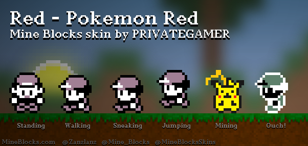 Pokemon Skin /Red