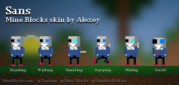 Mine Blocks - Sans skin by Francine123