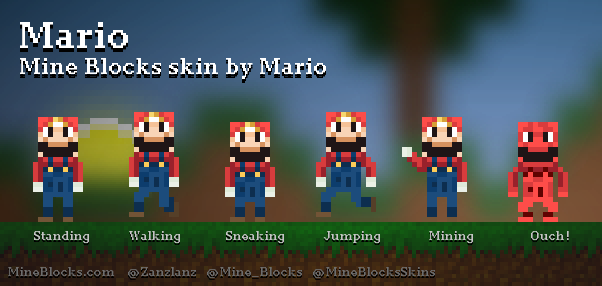 Mine Blocks - Invisible skin by Zanzlanz