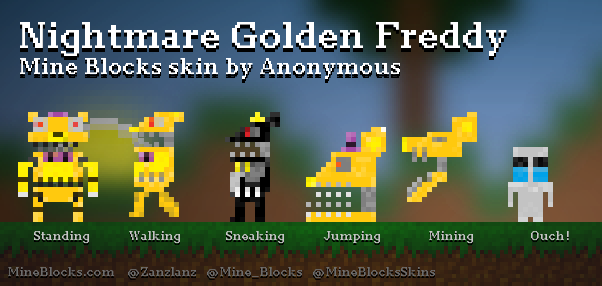 Goldenfreddy Minecraft Skins