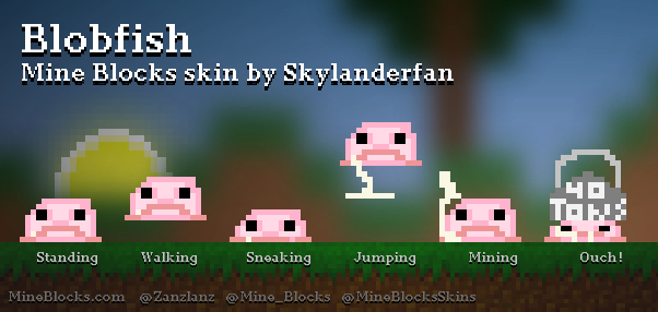 Most Viewed Blobfish Minecraft Skins