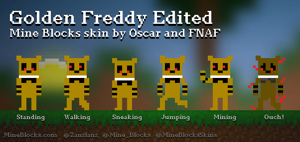 Goldenfreddy Minecraft Skins