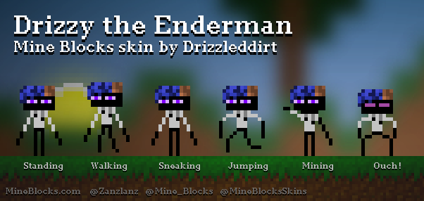 Mine Blocks - Enderman skin by Minecraft.TM