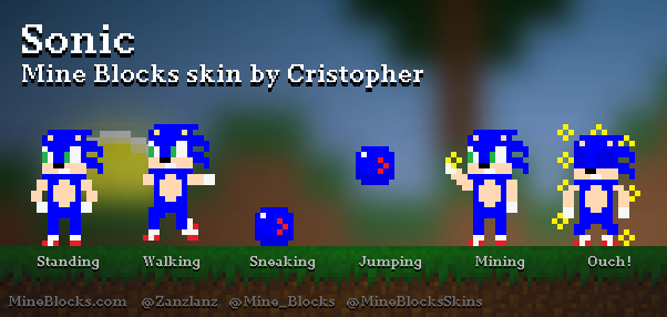 Mine Blocks - Sonic skin by Sonic