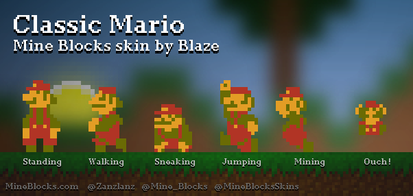 Mine Blocks - Mine Blocks Blaze skin by MineBlocksPro