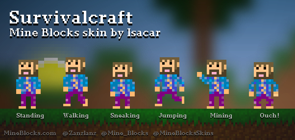 Skins, SurvivalCraft Wiki