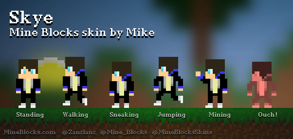 Mine Blocks - 'Skye' skin by Mike