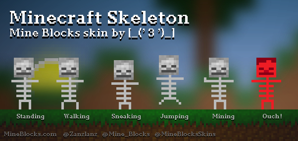minecraft skeleton skin