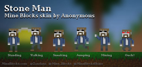 Mine Blocks Guy Minecraft Skin