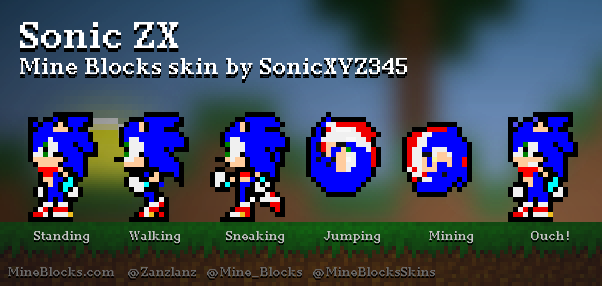 Mine Blocks - Sonic skin by Sonic