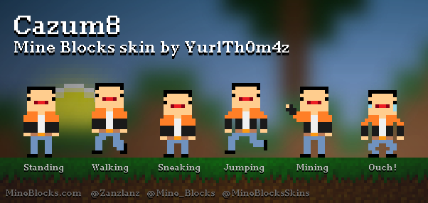 Mine Blocks - Cazum8 skin by Yur1Th0m4z