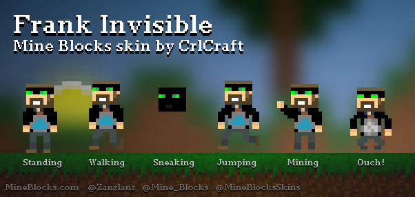 Mine Blocks - Invisible skin by Zanzlanz