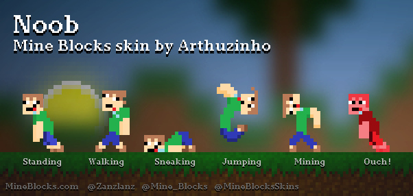 Mine Blocks - Roblox Noob skin by Aartyyy