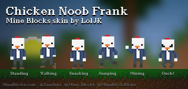 Mine Blocks - Noob Roblox skin by Francy