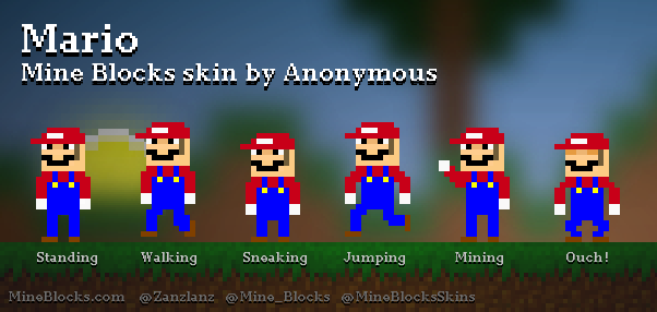 Mine Blocks Skins on X: Mario (Super Mario World) skin by RioluSkins!    / X