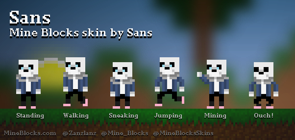 Mine Blocks - Sans skin by Francine123