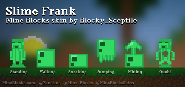 Frank (from Mine Blocks) Minecraft Skin