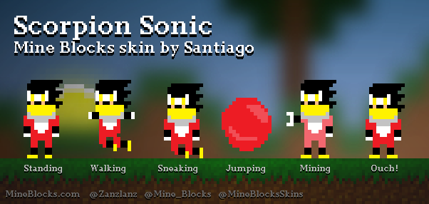 Mine Blocks - Sonic skin by Lolborne