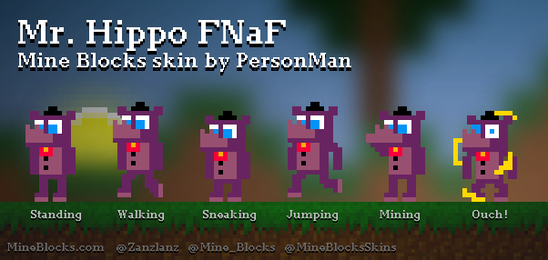 Hippo Minecraft Skins