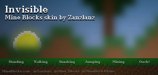 Mine Blocks - Invisible skin by Zanzlanz