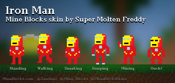 Molten freddy  Minecraft Skin