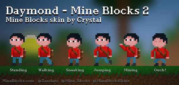 Mine Blocks - Daymond - Mine Blocks 2 skin by Crystal