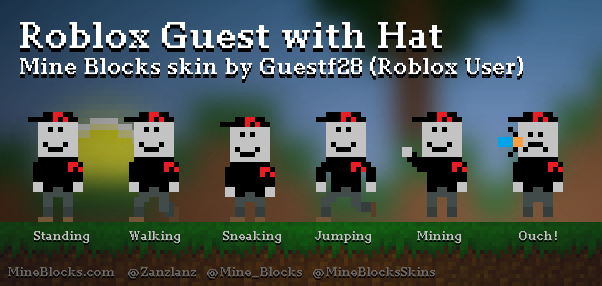 Mine Blocks - Roblox Guest skin by Guest
