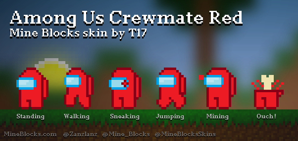 Block Among Us Mine Blocks -