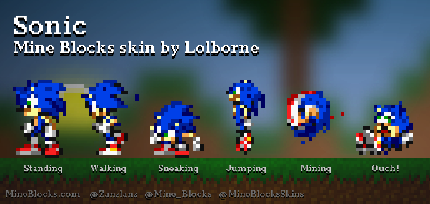 Mine Blocks - Sonic skin by Sonic