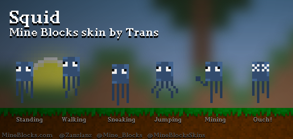 Mine Blocks - Squid skin by Zanzlanz