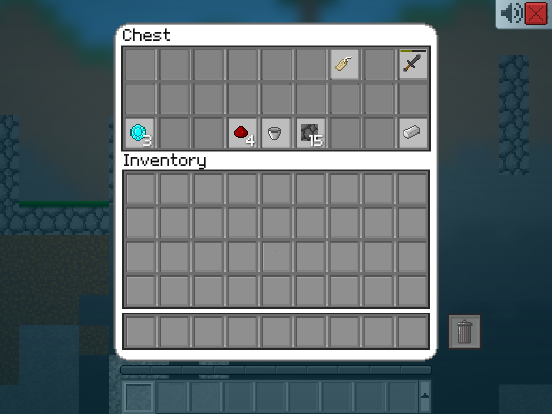 A chest found in dungeon with random loot